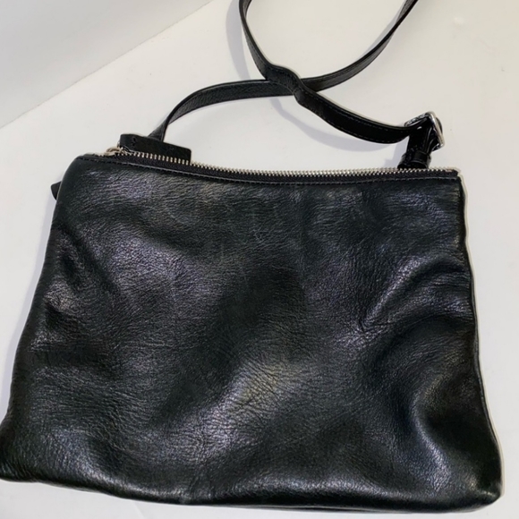 Margot Black Leather Crossbody Bag - Picture 6 of 7